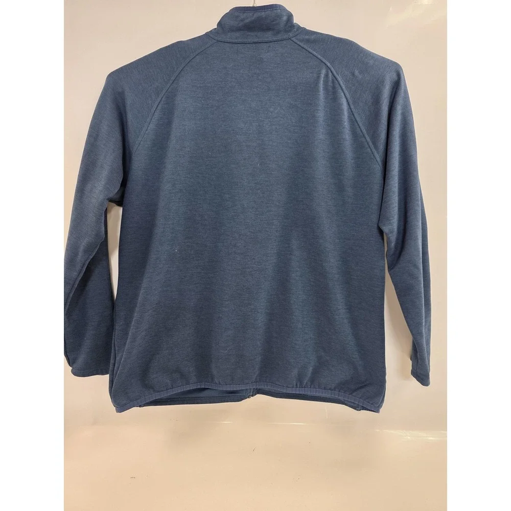 The North Face Jacket Mens 2XL Blue Fleece Full Zip Softshell Outdoor Coat
